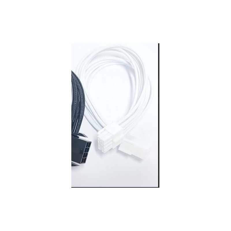 ELFJMZP 8 Pin Soft Nylon sheathed PC Cable for CPU