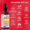 Complejo De Vitamina B Sublingual Vegano 60 Ml Hecho En