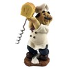 (D) Funny Cork Opener Fat Chef with Bred Figurine 6