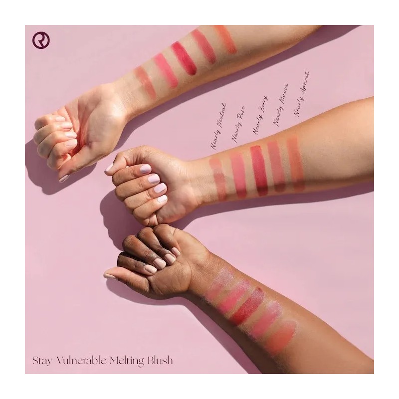 Rubor en Crema Nearly Mauve Rare Beauty Stay Vulnerable Vegano