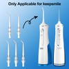 Flosser Replacement Nozzles for Keepsmile Flossers, Flosser Refill Nozzles for