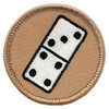 Domino Patrol Patch - 2" Diameter Round Embroidered Patch (Hook