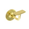 Set of 4 Brass handrail Brackets for Stairs 63mm -