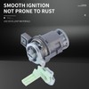 Door lock cylinder with key, Compatible with Honda 1998-2002 Accord,