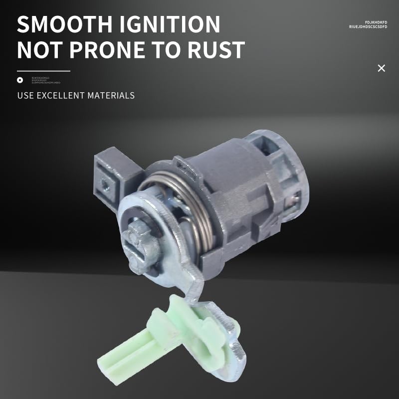 Door lock cylinder with key, Compatible with Honda 1998-2002 Accord,