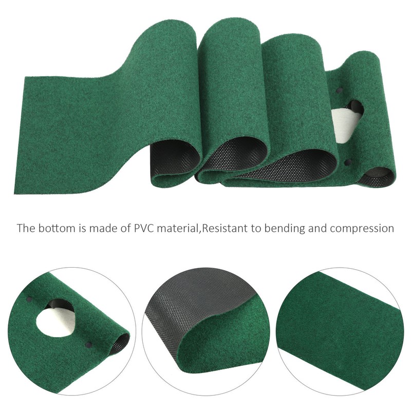 Indoor Golf Putter Mat Green Trainer Blanket Equipment Golf Hitting