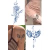 IWAMiYA Jagua Tattoo Henna Tattoo Stickers Two Weeks Tattoos Korean
