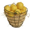 Wald Imports Green Metal Golf Ball Bucket