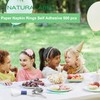 Self-Adhesive Napkin Bands, Pack of 500, Navy Blue