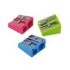 KUM Plastic 410K Double Hole Wedge Pencil Sharpener