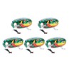 Wind Up Toys, Jumping Frogs Green Metal Jumping Frogs Wind
