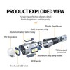 Car Passion Coppia Luci Targa Led CANBUS T10 W5W 6000K
