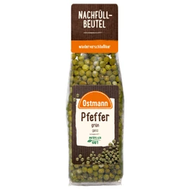Ostmann Spices - Green Pepper Whole | Unground Pepper, Ideal for Marinades and Sauces | For Refilling the Shaker Can | 40 g in Bag