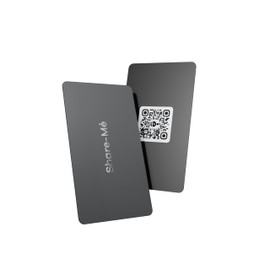 - Instant Digital Business Cards and SNS Share with Touch - Smart Business Card "Share-Me" | ShareCard Black