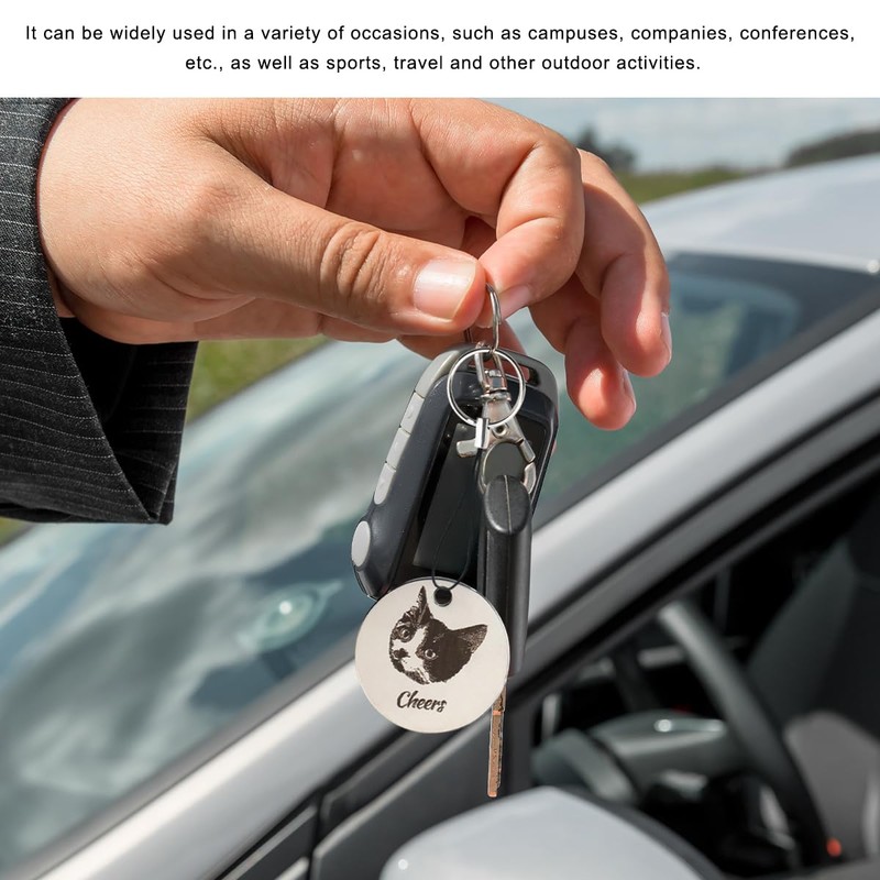 MUQIDA Car Key Chain, Model S 3 X Y String