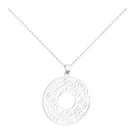 SOFIA MILANI - Women's Necklace 925 Silver - Ornamental Pendant - 50383, Sterling silver, No Gemstone
