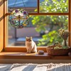 Stained Glass Window Hanging, Stunning 8''/20CM Suncatchers for Windows with