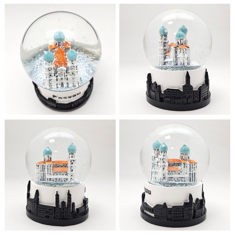 Souvenir Snow Globe Passau Cathedral | Skyline Base | Germany