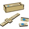 Azeeda 'Ping Pong Paddle' Domino Set & Box (DM00042591)