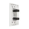 TENINYU Dual HDMI Wall Plate (2 Port) - 4K UHD,