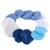 28Pcs Buffer Bonnets 4 Materials Polishing Waxers Pads Bonnet for