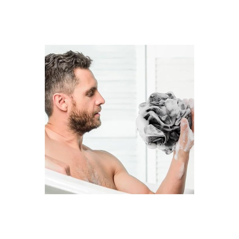 Esponja Lufa Malla Suave Ducha Baño Lavado Corporal Exfoliante Mujeres