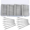 500Pcs Bobby Pins, Silver Bobby Pins for Gray Hair 2inch