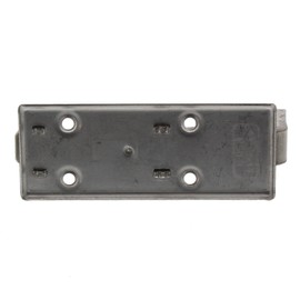 Burg-Wächter Sicherheits-Vorrichtung für Vorhängeschloss, Für flächenbündige Türen, Panzer-Riegel Edelstahl R 80 Ni SB