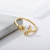 GLMOCM Shell Starfish Ring for Women Summer Shell Rings Beach