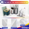 Small Bin Bags 5 Liter,Mini Pedal Bin Bags Garbage Bags
