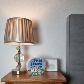 Money Box with Beautiful Surfboard Motif and Saying - Life is Better When You Surf Summer Money Box as a Gift for Surfers on a New Surfboard or on the Next