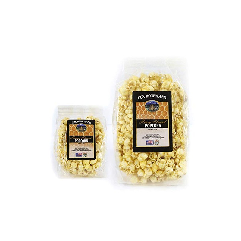 Cox Honeyland and Gifts 4 oz Bag Gourmet Honey Almond