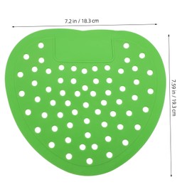 ULTECHNOVO 16pcs Urinal Screen Deodorizer Mats for Men Multi Purpose Scented Urinal Pads with Clog Filter Easy Installation Continuous Fresh Aroma for Bathrooms