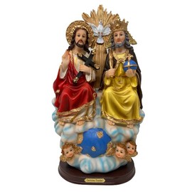 Santisima Trinidad 16" Religious Figure Padre,Hijo Y Espíritu Santo Holy Trinity