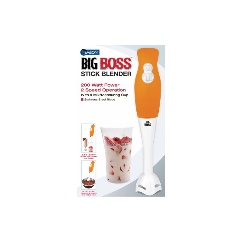 Big Boss 200 Watt Power 2-Speed Operation Immersian Hand-Stick Blender/mixer