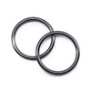 20PCS O Ring Buckle electroplated Zinc Alloy O-Rings Tone for