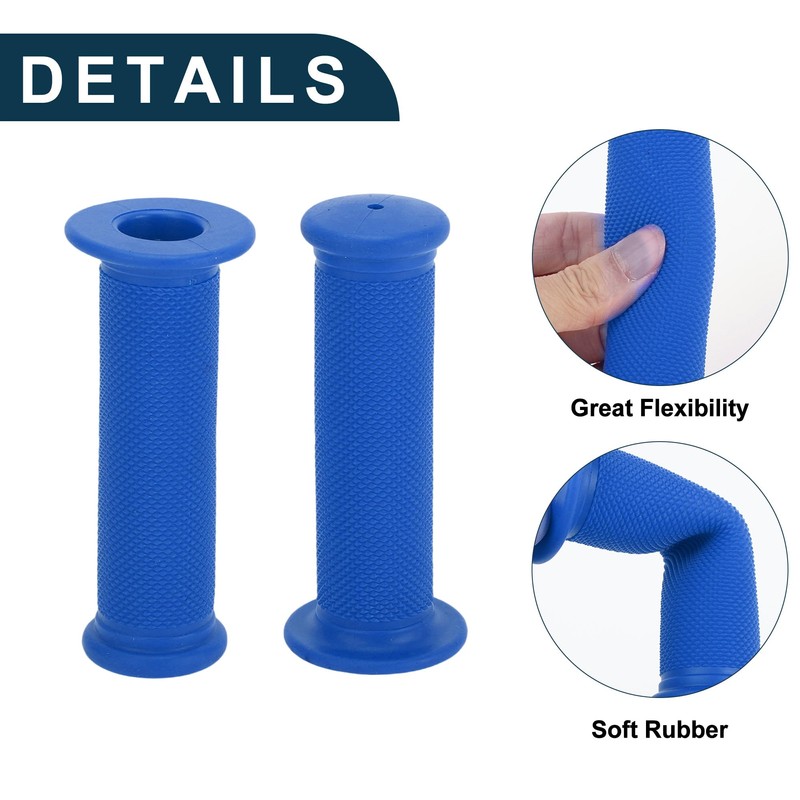 TUCKBOLD Bike Handlebar Grips Covers 117mm Long Lightweight | Bicycle