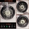 GXSTWU Watch Waterproof Bath Clock Luminous Silent Automatic Glow in