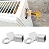 ECSiNG 6pcs 5mm Square Radiator Bleed Valve Keys for Radiators