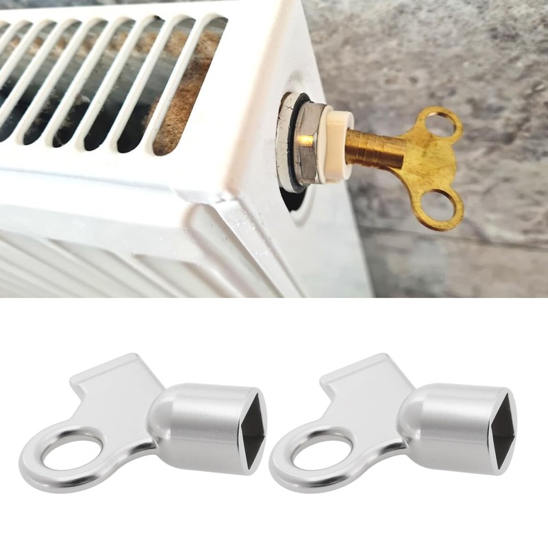 ECSiNG 6pcs 5mm Square Radiator Bleed Valve Keys for Radiators