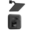 Replacement for Moen Genta LX Matte Black High-Pressure Balancing Modern