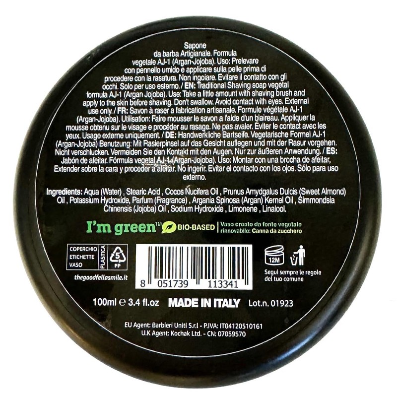 The Goodfellas Smile Shaving Cream Solo Formula AJ-1 100 ml