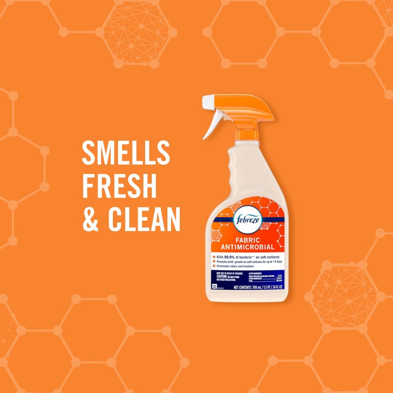 Febreze Antibacterial Fabric Refresher, 700 mL