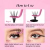 DIY Lash Extensions Kit, Lash Clusters Individual, Lash Bond and