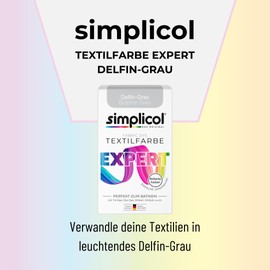 Simplicol Expert Textile Dye for Creative and Easy Dyeing - 18 Colours - Washing Machine & Manual Dyeing