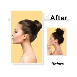 AnWoor Slick Back Hair Brush, Hair Wax Stick 4Packs - Taming Flyaways & Edge Control - Hair Styling Products Accessories Stuff for Teenl Girl, Women & Kids