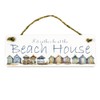 Beach House Sign - Novelty Rather Be Seaside Gift -