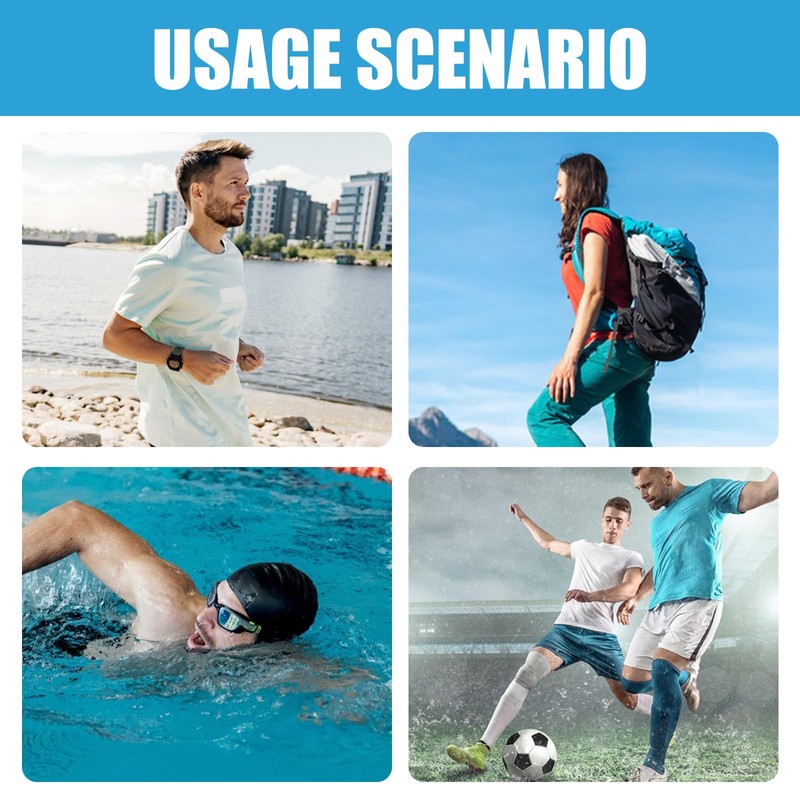 10 Stück Kinesiologie Tape,Kinesiotape,Tapes Medizinische Klebebänder,Physio Tape,Hautfreundliches,Angenehm zu Tragendes,Elastisches Physiotherapie