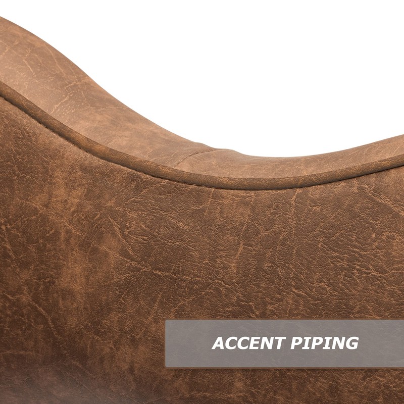 MODZ® RC Custom Golf Cart Rear Seat Covers - Brown