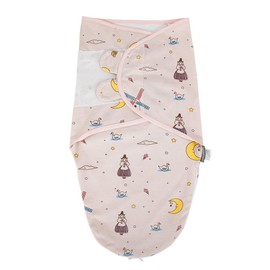 Baby Swaddle Blanket Boy Girl Super Soft Material Newborn Adjustable Swaddles 2-Way Zipper Sleep Sack 1 Pack（Medium/Large | 3-6 Months）